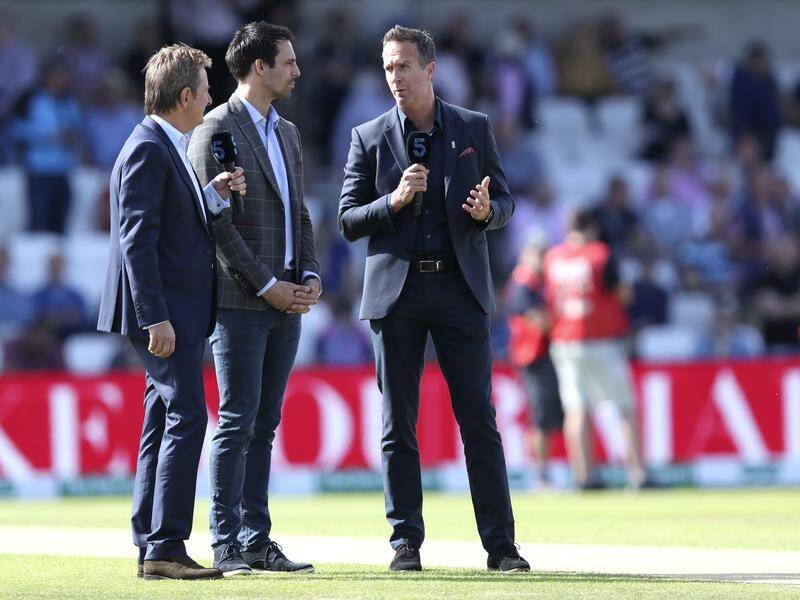 The BBC expect to work with ex-England captain Michael Vaughan (r) again despite his Ashes omission.