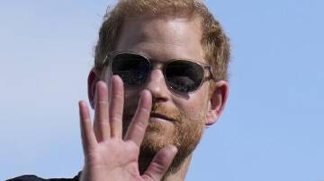 Prince Harry left England with wife Meghan in 2020 for California, where they're raising their son. (AP PHOTO)