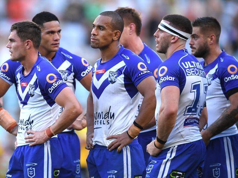 The Bulldogs are the second team in NRL history to lose three straight games without scoring.