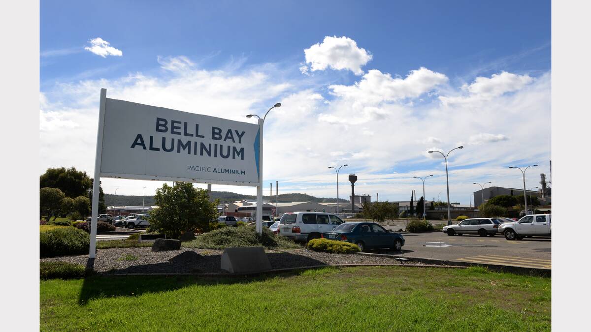 The Bell Bay Aluminium smelter where 20 jobs were axed yesterday. Picture: MARK JESSER