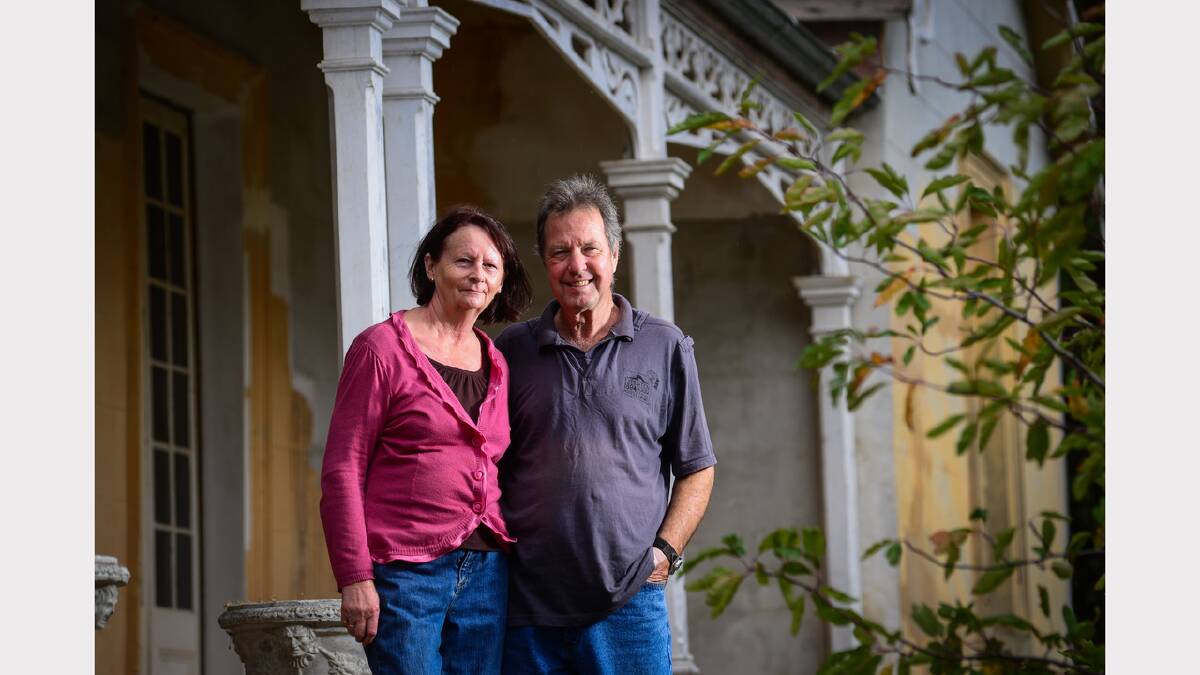Linda and Allen Cooper have completed a nine-year journey to restore their home, Woodbury. Picture: Phillip Biggs