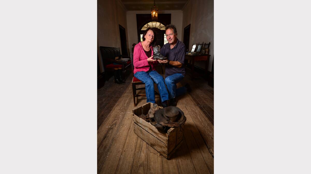 Linda and Allen Cooper have completed a nine-year journey to restore their home, Woodbury. Picture: Phillip Biggs