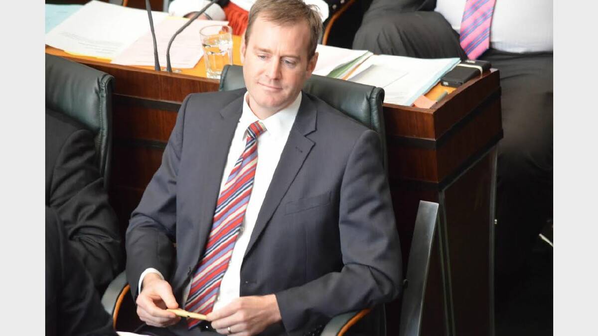 Health Minister Michael Ferguson spent $776 on a private car to travel to Launceston. Picture: Georgie Burgess