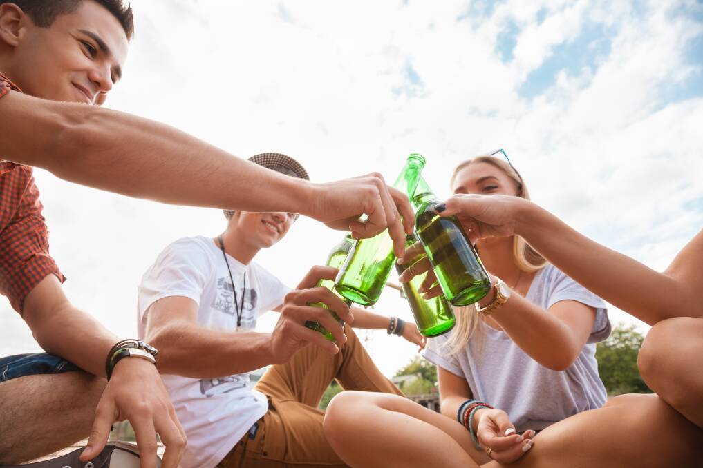 Drinking and smoking are on the decrease among Australian teens, according to a new study. Picture: SHUTTERSTOCK 
