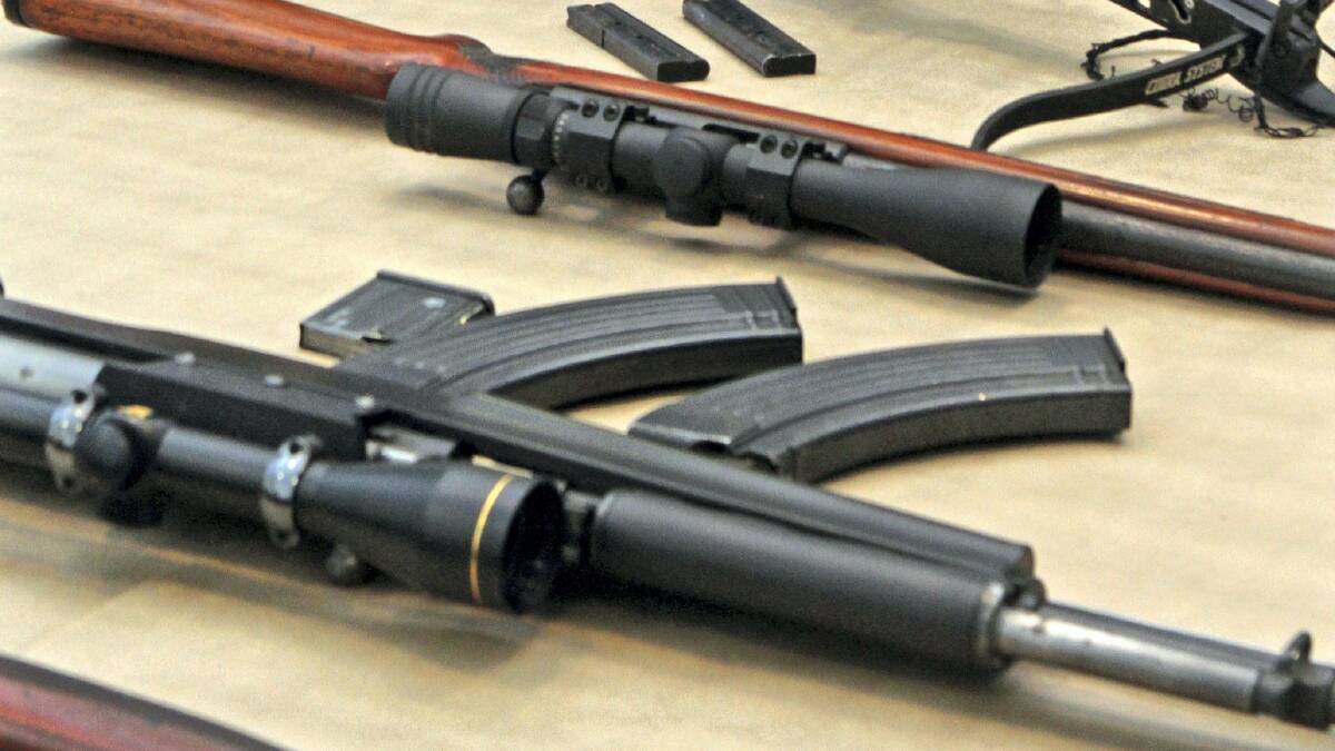 Crackdown on illegal firearms