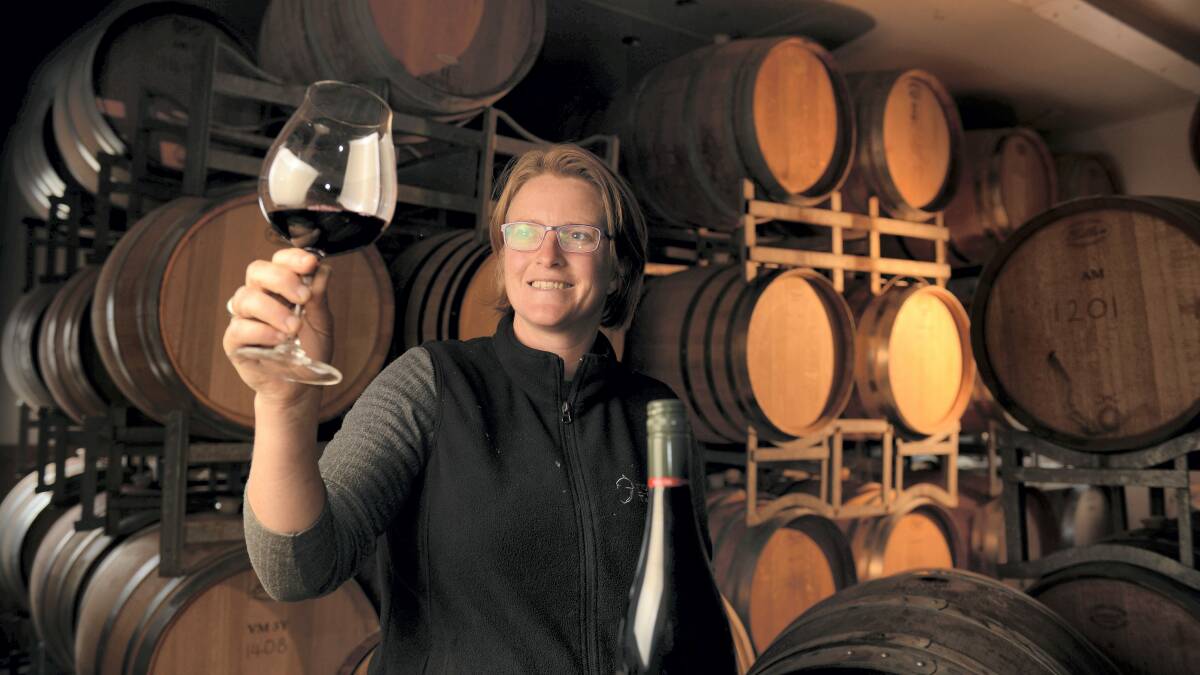 Holm Oak owner Rebecca Duffy thinks Australian Wine Month gives locals an opportunity to showcase Tasmanian vineyards. Picture: SCOTT GELSTON