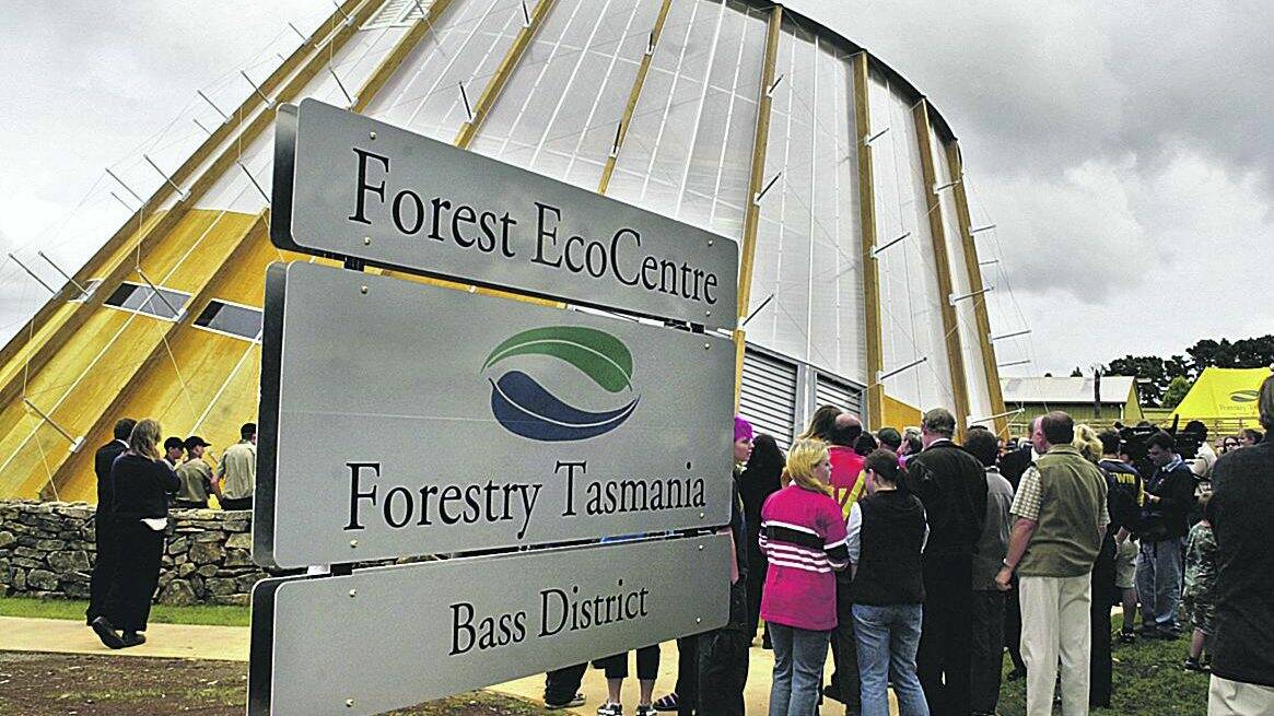The Forest EcoCentre at Scottsdale, which has an uncertain future after water leaks were found to be creating  electrical hazards.