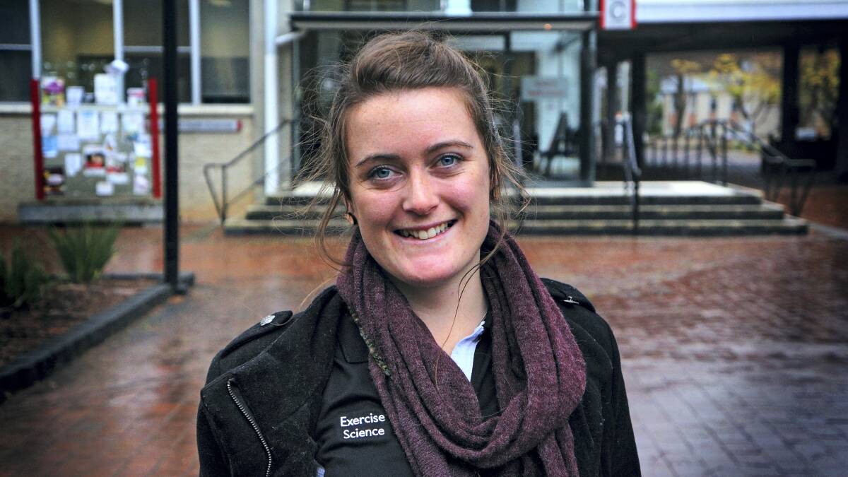 A University of Tasmania taster day gave Josie Nancarrow the answers she needed. Picture: ZONA BLACK