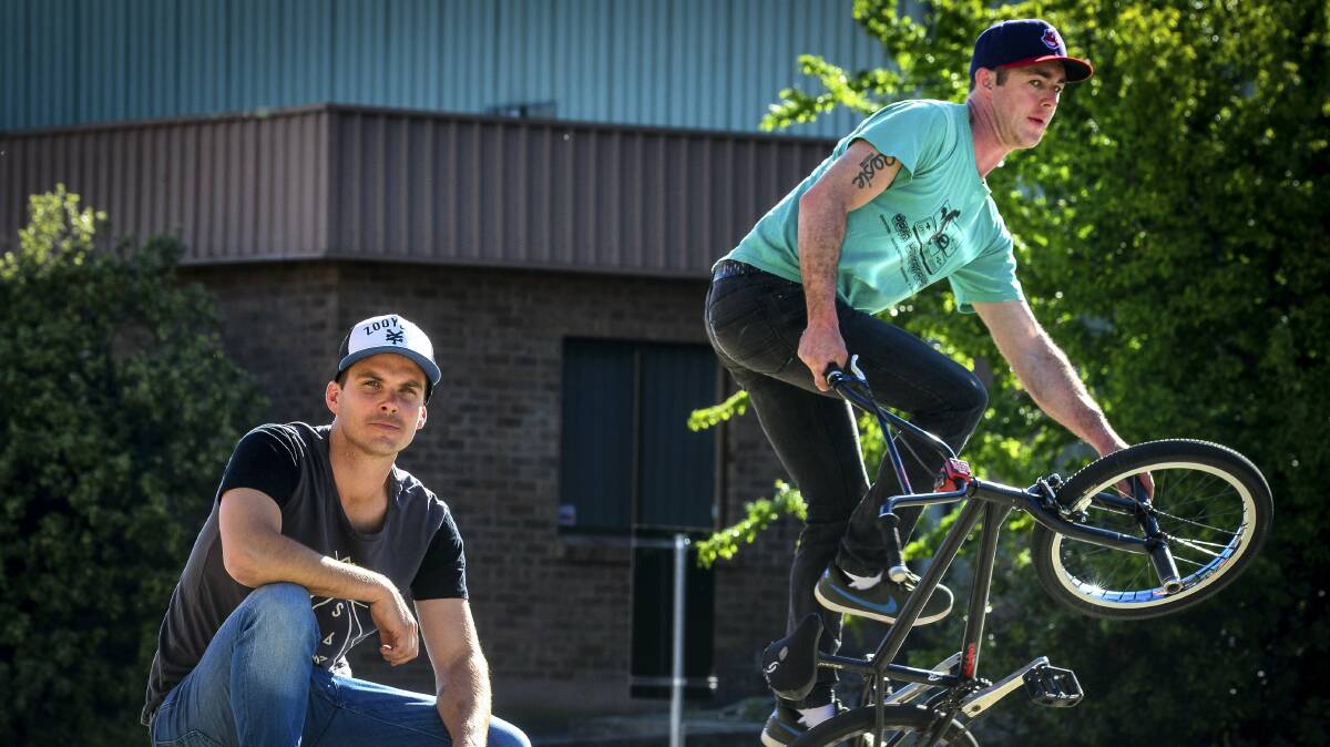 BMX flatland riders Chris Letchford and Matt Wootton are heading to a competition in Japan. The sport involves tricks from the ground instead of using ramps or jumps.