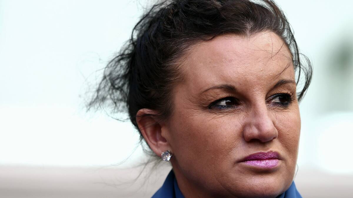 PUP Senator Jacqui Lambie has been slammed over her remarks about her ``ideal man'' on a Hobart radio station yesterday.

