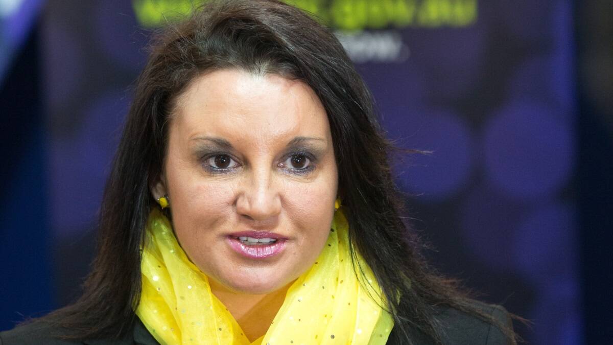 Tasmanian Palmer United Party Senator Jacqui Lambie has this morning told a commercial radio station that she looks for "lots of cash and a package between their legs'' when searching for a partner. 
