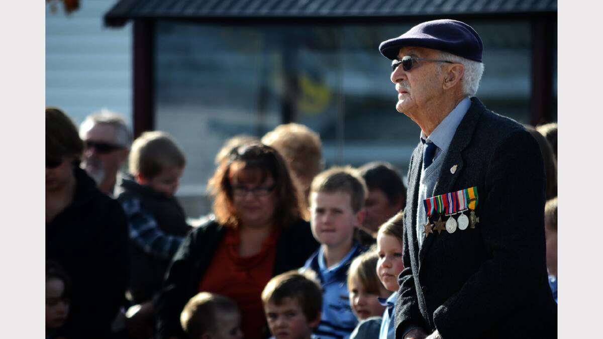 Anzac Day at Perth. Picture: JAMES BRADY.