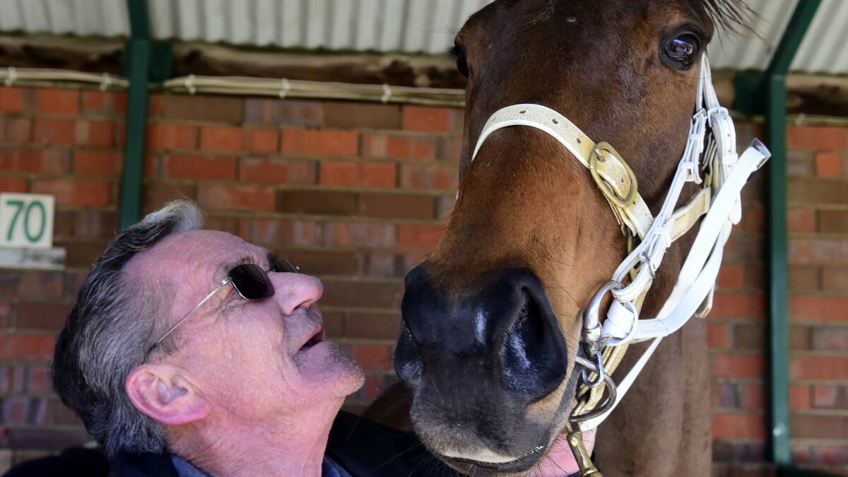 Trainer Mick Burles will travel to Melbourne with The Cleaner on Thursday night.