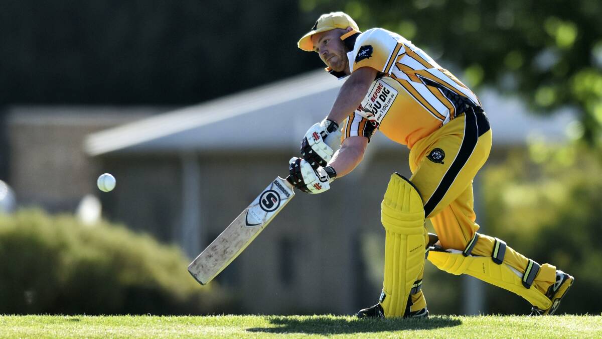 Longford’s Dion Blair smashed a man-of-the-match innings of 92 not out. Picture: SCOTT GELSTON