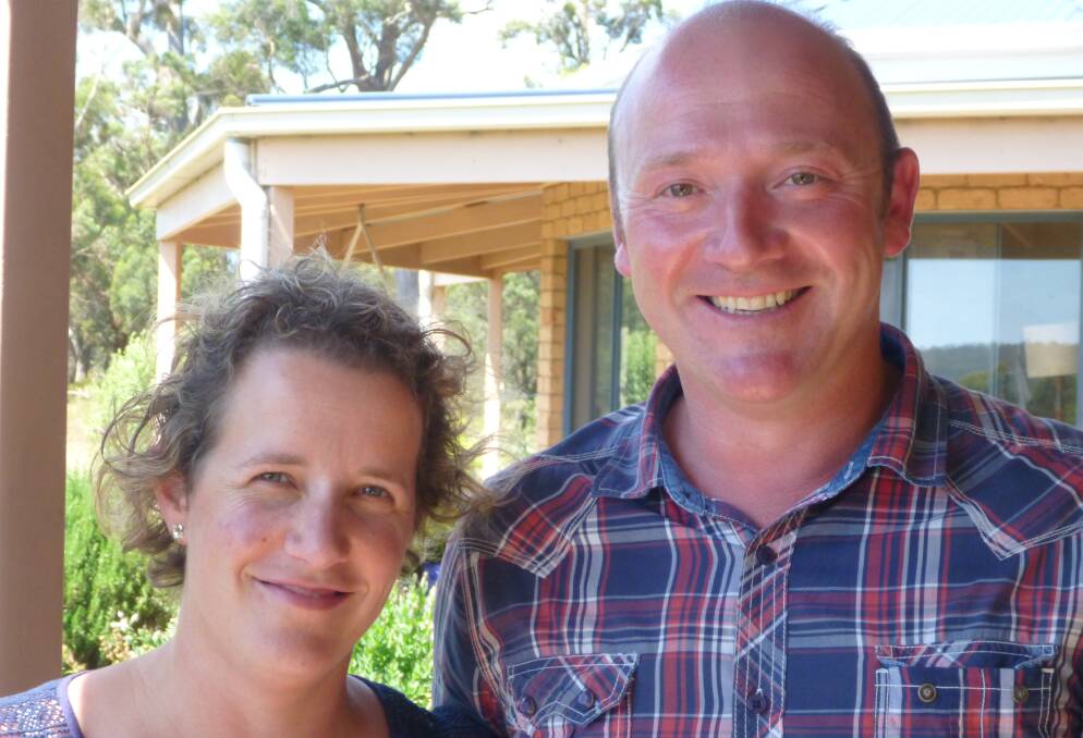 Peter and Jo Jones run the Dairy Tasmania focus farm Limberlost in the Tamar Valley. 