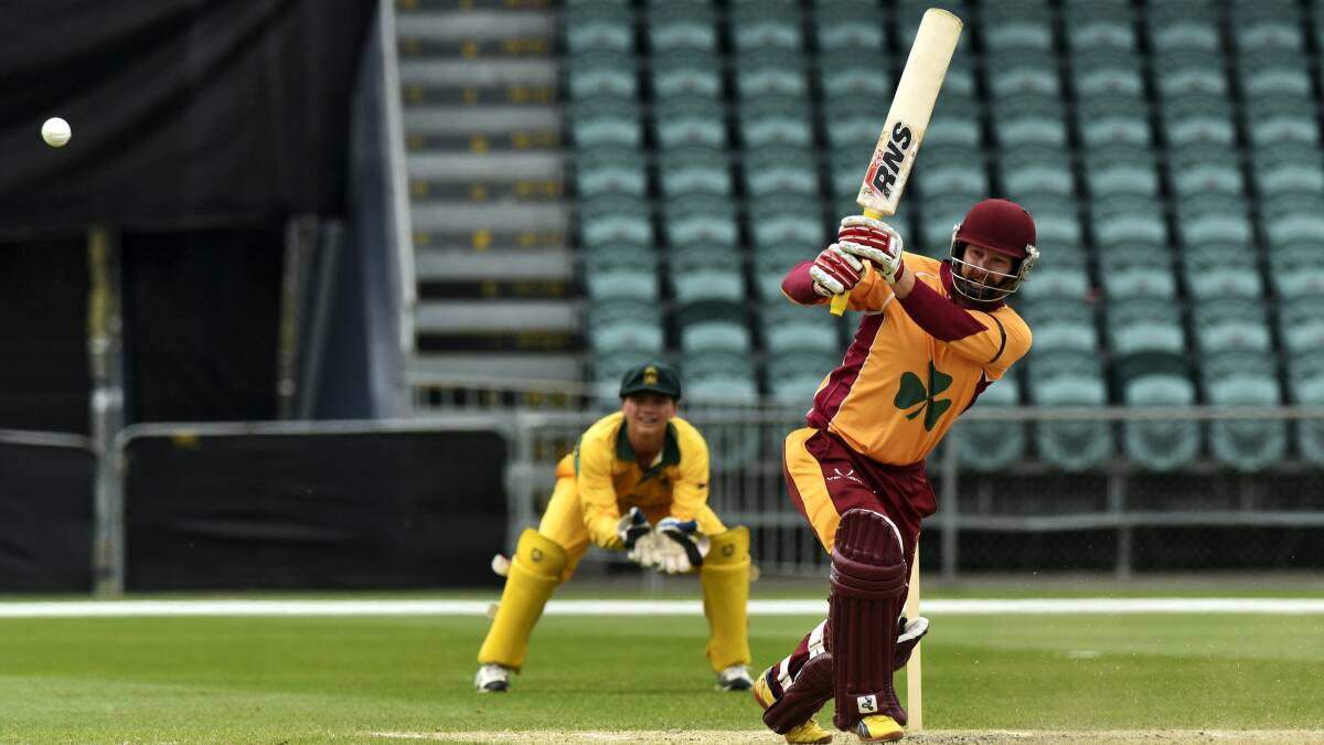Dane Anderson  goes on the attack. The Westbury captain is confident of his team chasing down a target of 300-plus runs set by Launceston  tomorrow.