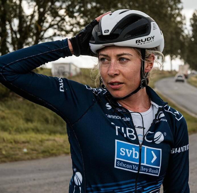Tasmanian cyclist Nicole Frain. Picture: Instagram