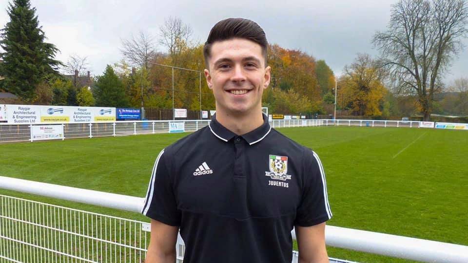 Derby bounty: New signing Louis Anthony is a hard-working, centre-back hailing from Ashbourne, Derbyshire, in the UK. Pictures: Facebook
