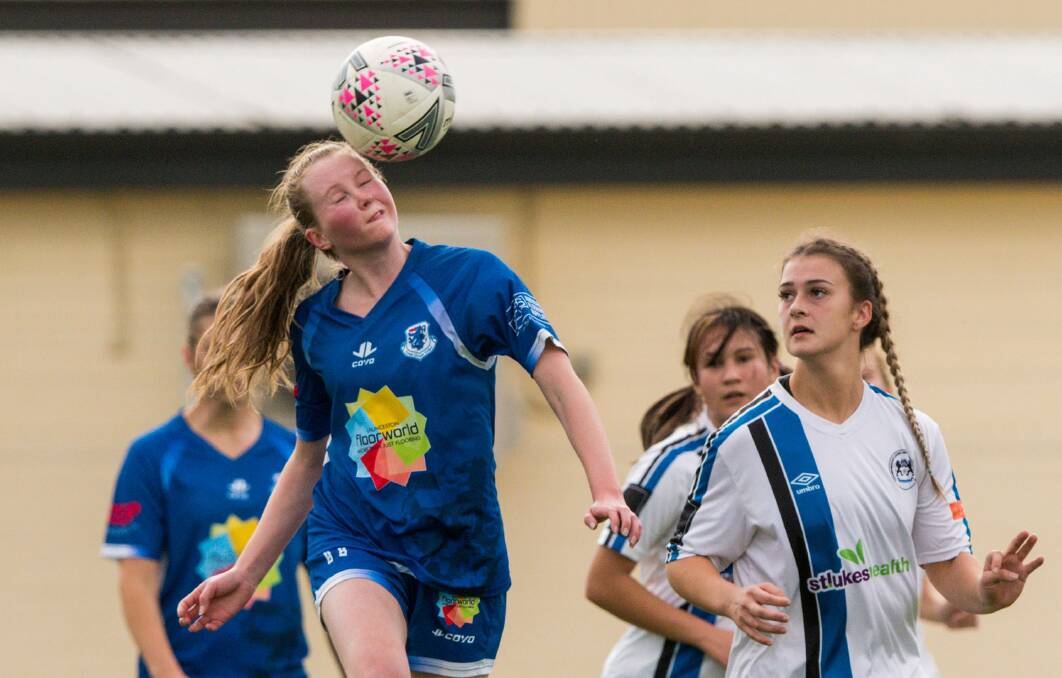 Heading back: Madi Gilpin is ready to return for Launceston United. Picture: Phillip Biggs