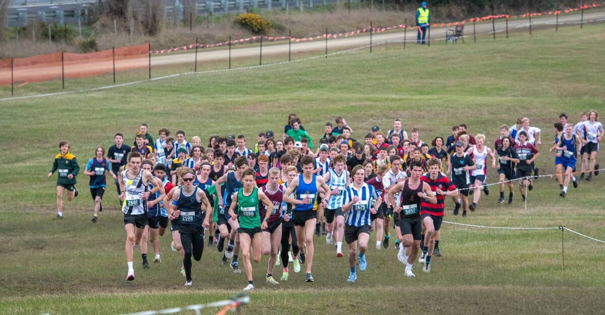 Bathurst will be hoping to emulate Symmons Plains as a successful cross-country championship venue. Picture by Paul Scambler 