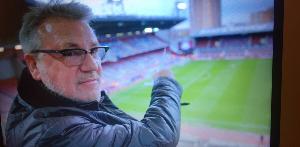 To the manor born: Actor Ray Winstone reflects on his time attending West Ham United's Upton Park ground.
