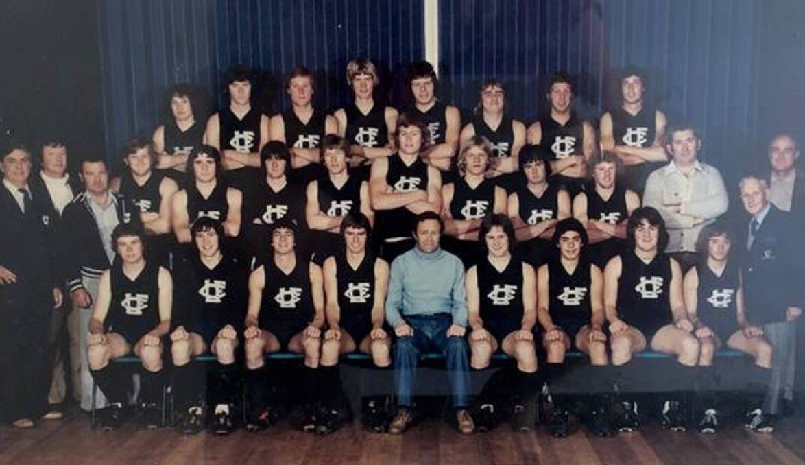 The 1979 NTFA under-19 winners coached by Dick Woodard.