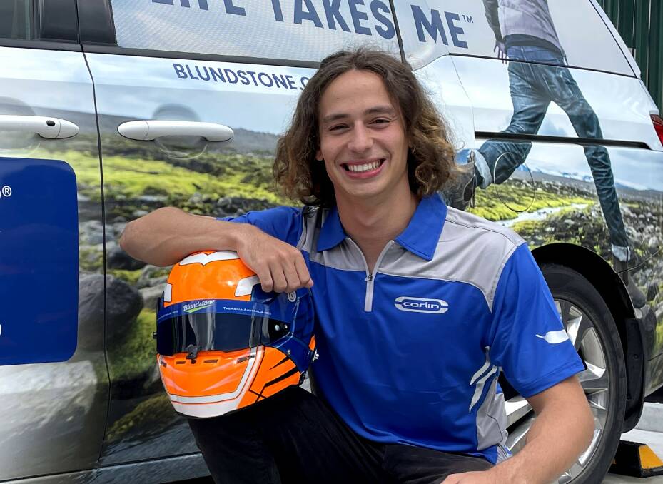 MOVING THROUGH THE FIELD: Tasmanian Formula 3 driver Alex Peroni is ready to take on the Indy Lights series in the US.