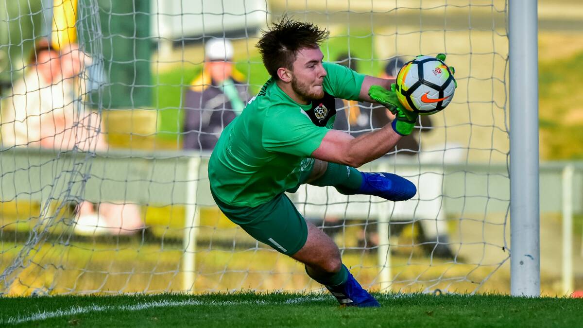 Lachlan Clark remains City's first-choice keeper.