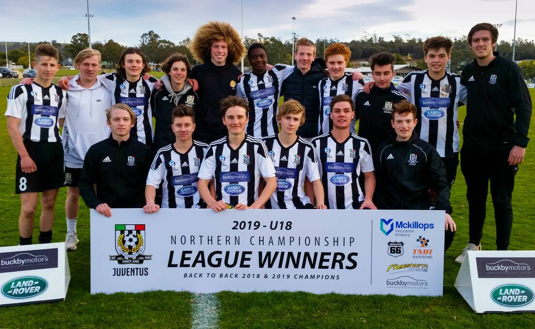 Teen spirit: Launceston City's under-18 side romped to this season's title and will play a big role in future senior plans. Picture: Phillip Biggs