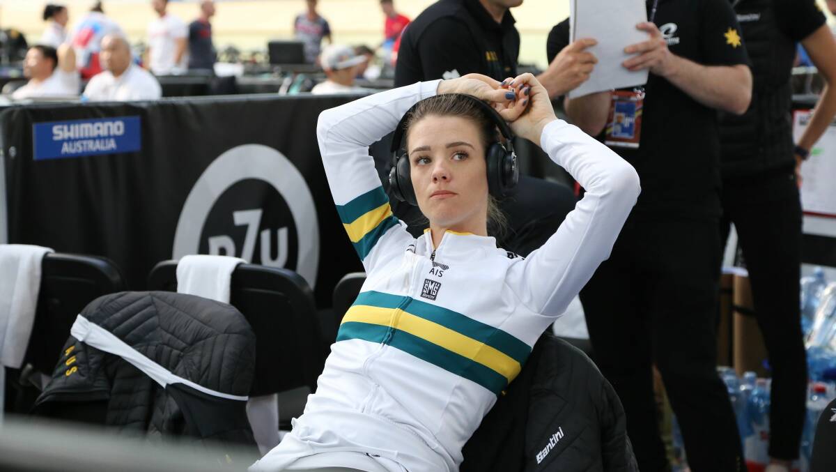 Amy Cure has been in blistering form at the Oceania track champs. Picture: Cycling Australia