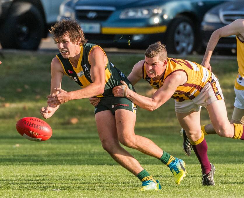SIDELINED: St Pats' Jacob Perkins will miss finals after being suspended for nine games.