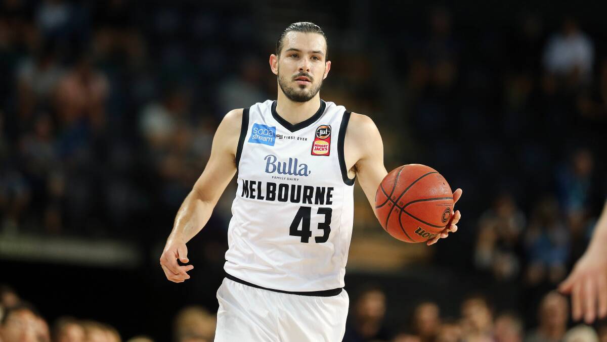 Gould strike: Launceston-born Chris Goulding will lead Melbourne United in this weekend's NBL Blitz in Tasmania. Pictures: NBL
