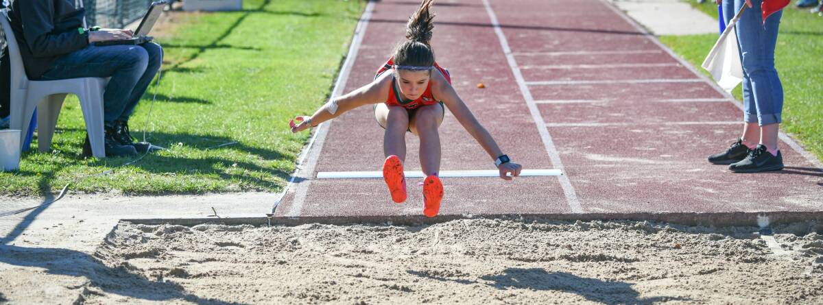 JUMP TO IT: Lily Smith is among the Tasmanians heading to national championships.