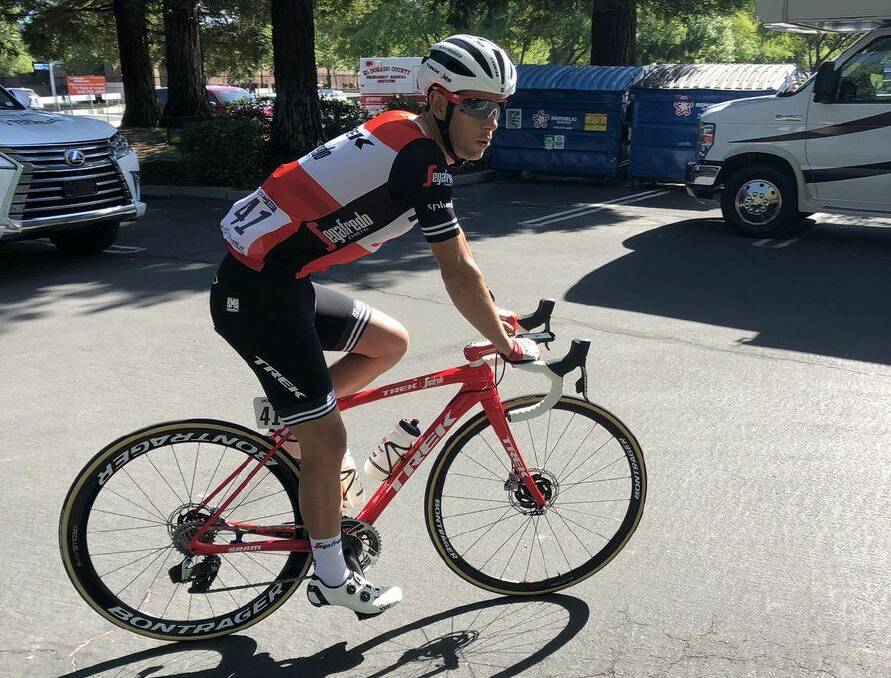 Richie Porte at the Tour of California. Picture: Twitter