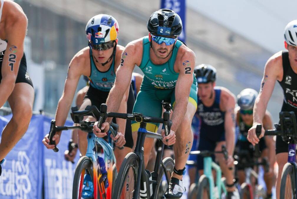 Seconds out: Jake Birtwhistle incurred a time penalty at the WTCS event in Montreal. Picture: World Triathlon