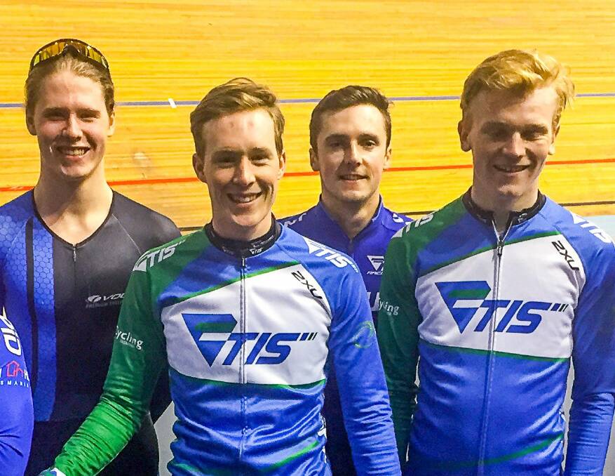 Tristan Aylett, Zack Gilmore, Michael Astell and Josh Duffy will form a Tasmanian team pursuit line-up.