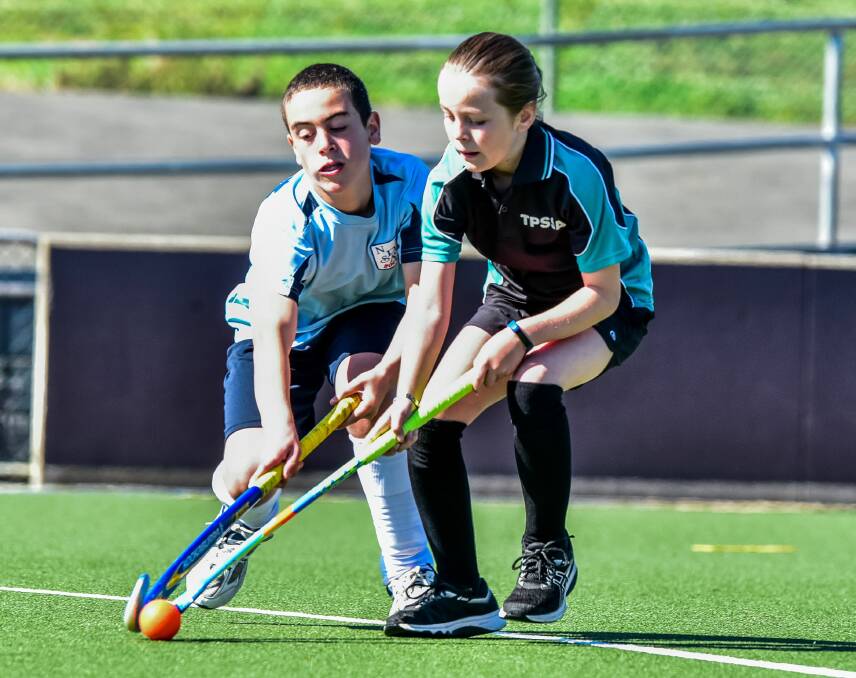 Tamar's Molly Wilson competing in the Country Gold Hockey Carnival at St Leonards last September. Picture: Neil Richardson