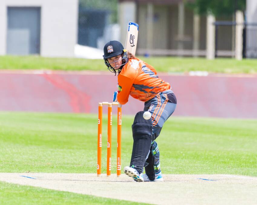 Getting her eye in: Emma Manix-Geeves has made a solid return for the Greater Northern Raiders. Picture: Simon Sturzaker