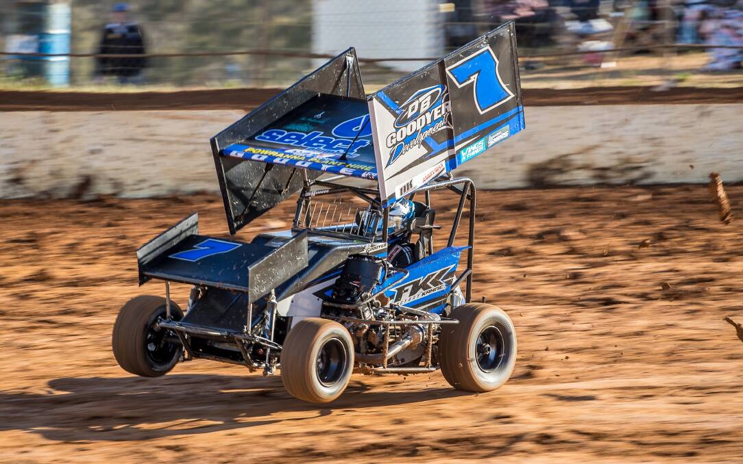 Step up: Jock Goodyer two years ago in his last season of racing Formula 500s before stepping into sprintcars. Picture: Angryman Photography