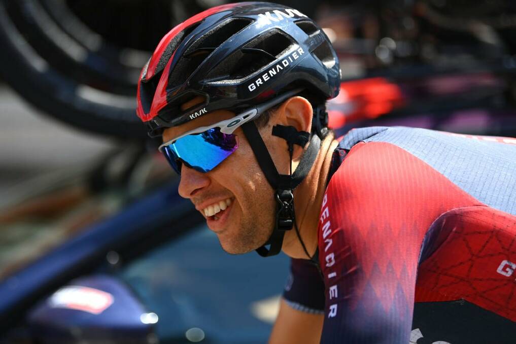 STILL SMILING: Richie Porte says he is excited about the next chapter in his life. Picture: Twitter