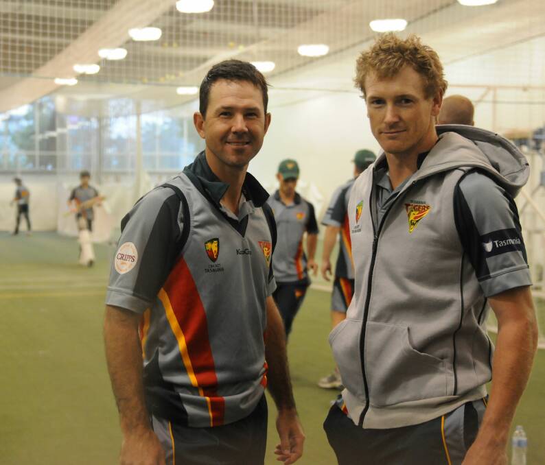 Ricky Ponting and George Bailey