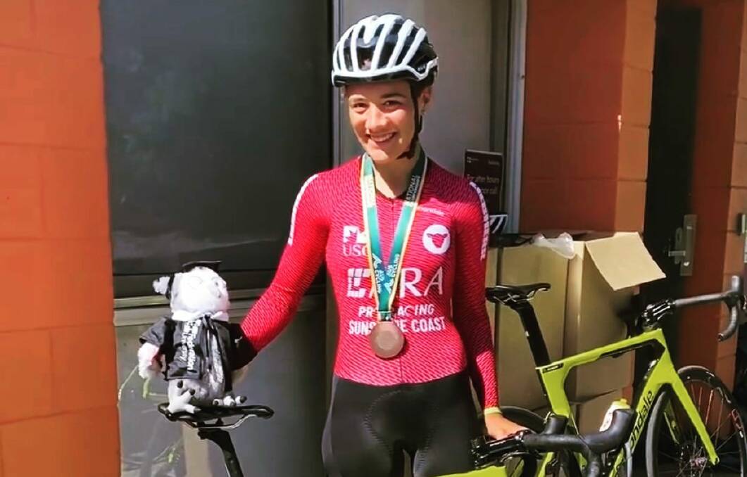 SUNNY OUTLOOK: Anya Louw has had a successful year with ARA Pro Racing Sunshine Coast. Picture: Facebook