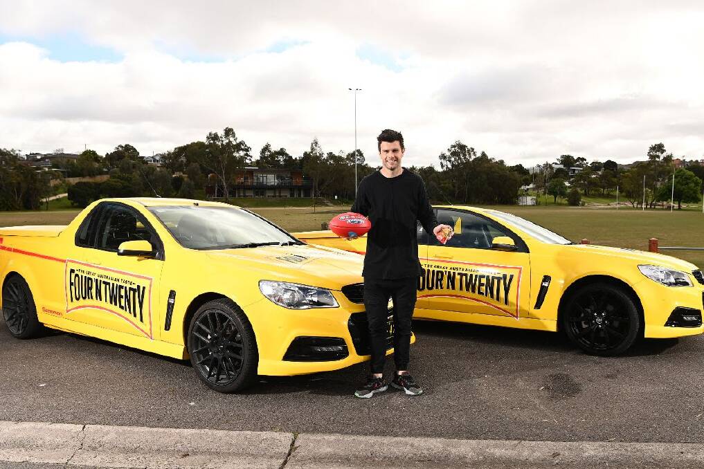 UP THE PIES: Three-time Richmond premiership captain Trent Cotchin has a sideline as an Uber Eats driver.