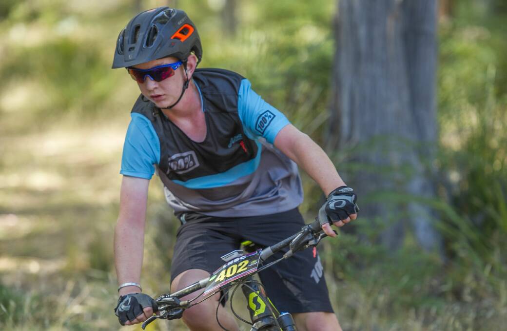 New direction: Tom Stylianou will join Jak Oxford, Riley Cowling and Izzy Flint in the under-age races at this weekend's gravity enduro national championships.