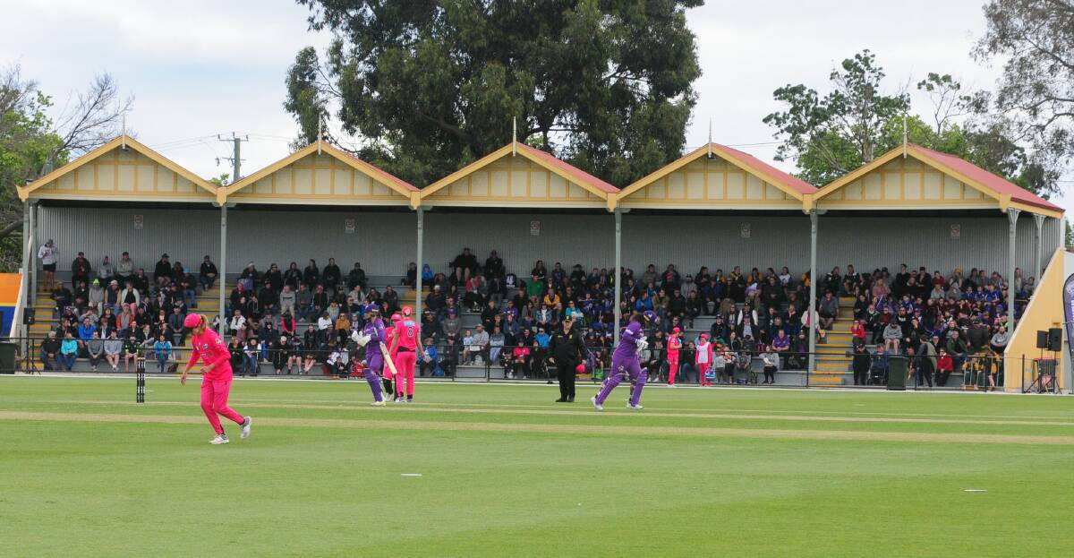 WBBL action at Invermay Park. Picture: Paul Scambler