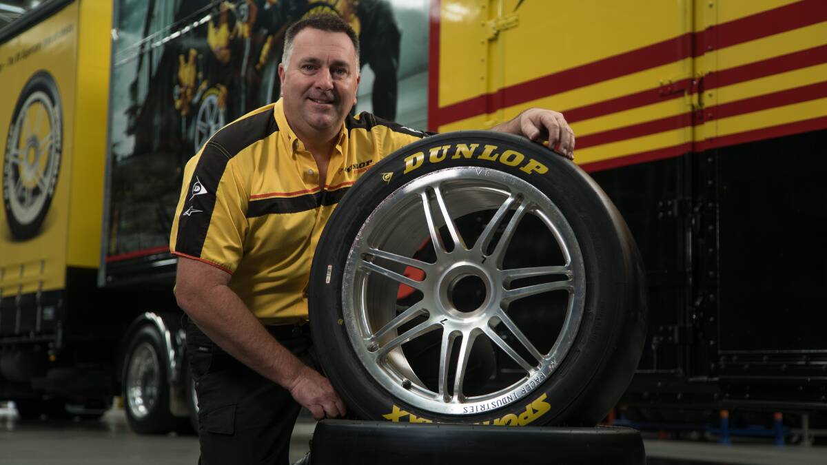 Dunlop’s Supercars operations manager Kevin Fitzsimons