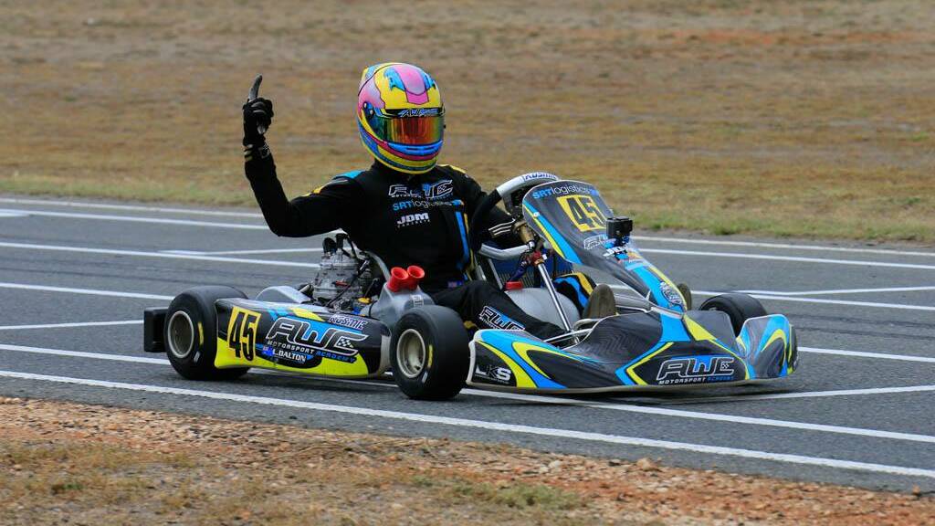 Point to prove: National champion Lochie Dalton will be in confident mood this weekend.