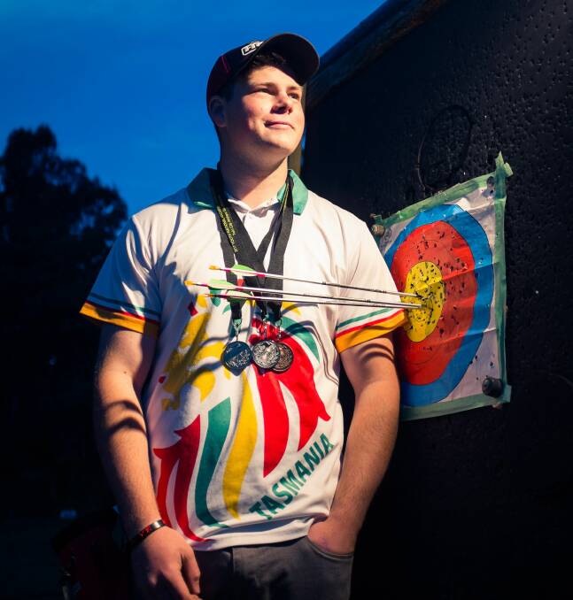 HERE I COME: Paringa Archery Club member Matthew Everett will represent Australia at World Cup stage 3 in Salt Lake City. Picture: Scott Gelston