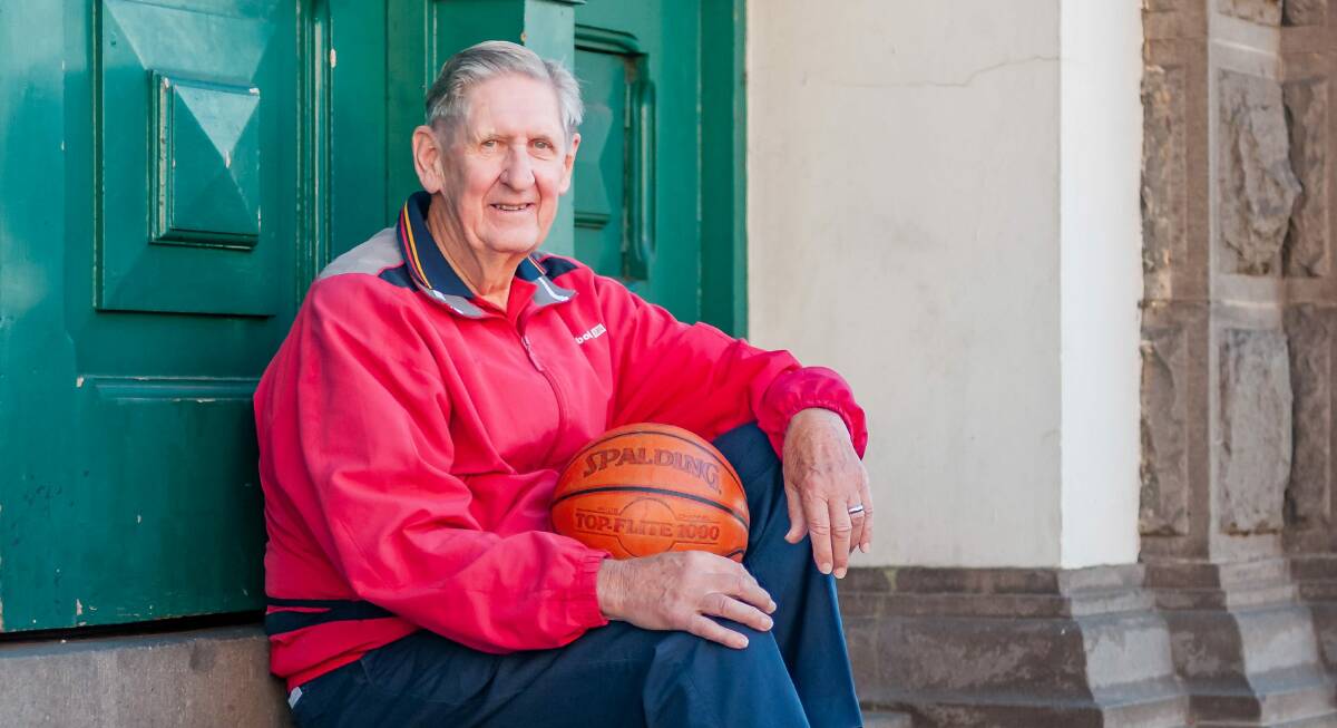 Boom time: Former Boomers captain John Heard in Launceston this week. Picture: Phillip Biggs