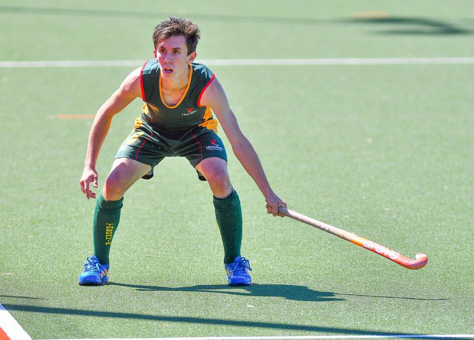 On target: Prospect’s Joshua Commins was among the scorers for Tasmania at the national under-18 championships in Hobart.